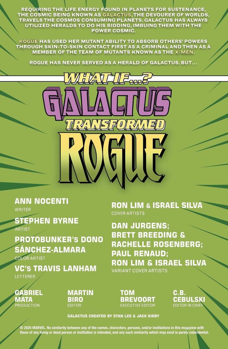 What If: Galactus – Galactus Transformed Rogue #001 - Image 3