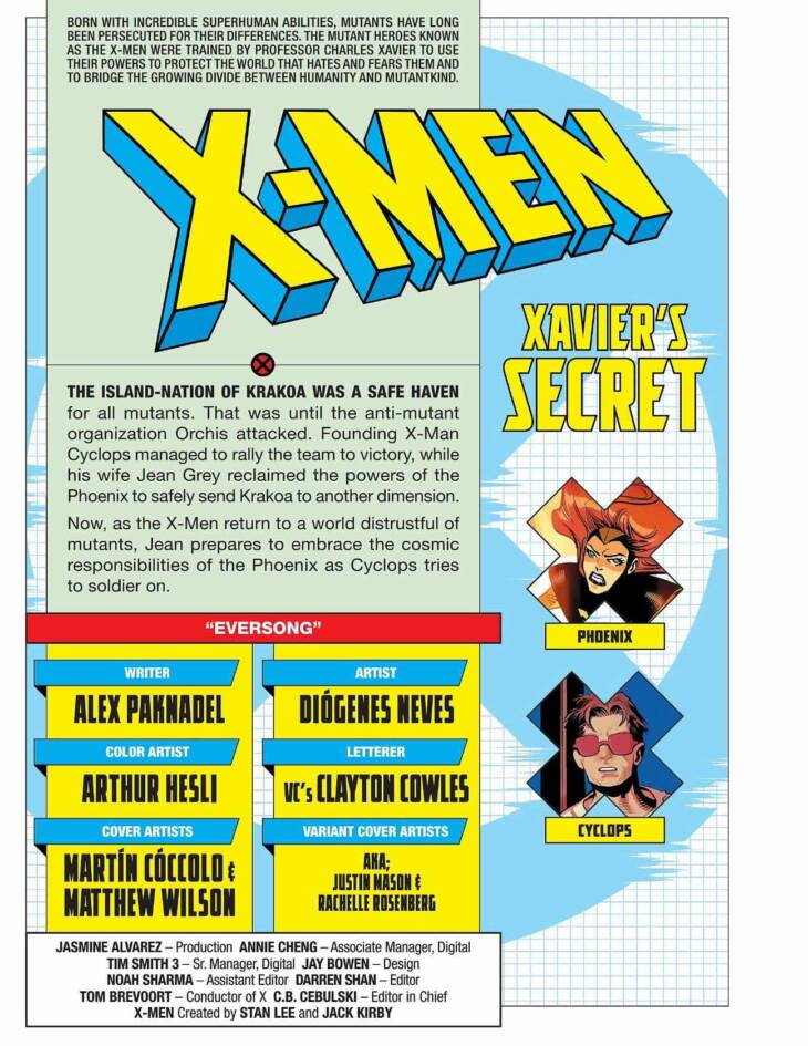 X-Men - Xavier's Secret #001 - Image 2