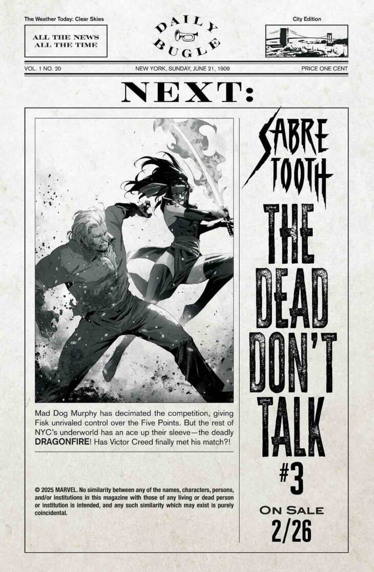 Sabretooth: The Dead Don’t Talk #002 - Image 4